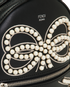 Romantic Bow Mini Backpack, &pound;550, Handbags, Black, Leather, Other view